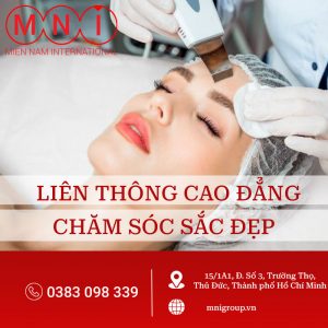 tuyển sinh liên thông cao đẳng chăm sóc sắc đẹp