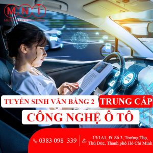 tuyển sinh văn bằng 2 trung cấp công nghệ ô tô